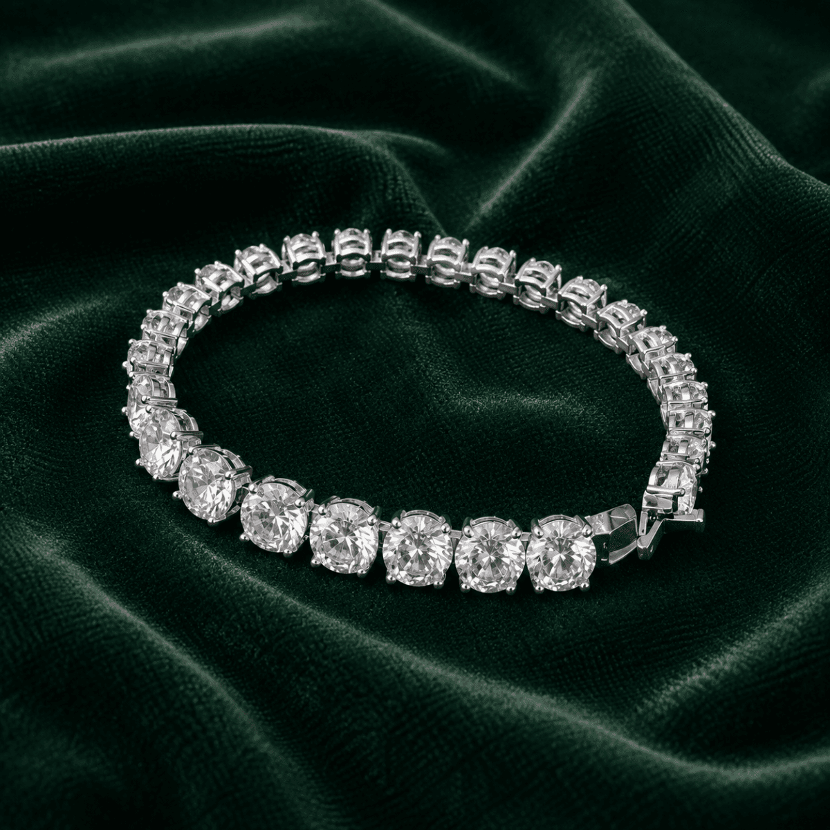 Classic Solitaire Tennis Bracelet - view 1